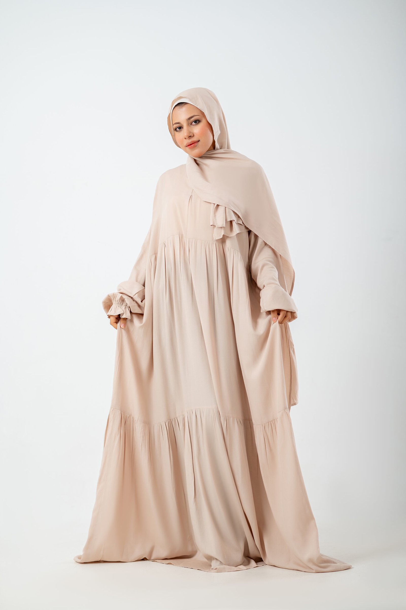 IC3-Beige(2) Beige Cotton Isdal - Image 1