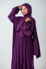 Dark Purple Cotton Isdal - Image 5