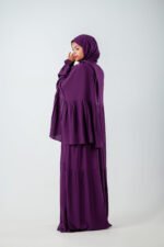 Dark Purple Cotton Isdal - Image 3