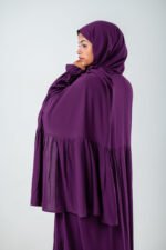 Dark Purple Cotton Isdal - Image 2