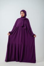 Dark Purple Cotton Isdal