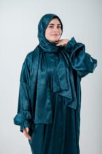 Blue teal patern isdal