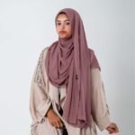 Dark Cashmere Scarf - Image 2