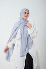 Powder blue Scarf - Image 2