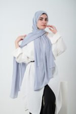 Powder blue Scarf - Image 3