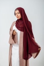 Maroon Scarf - Image 6