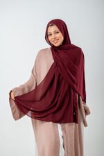 Maroon Scarf - Image 4