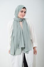 Baby green Scarf - Image 3