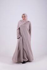 Cloché Abaya (warm Beige)