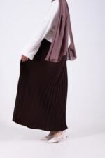 Pleated Crepe Jupe - Image 2