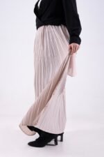 Pleated Crepe Jupe - Image 3