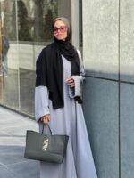 Cloché Abaya (Grey)