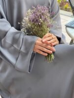 Cloché Abaya (Grey) - Image 2