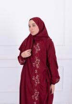 Pure Ease Drape Isdal_ Maroon