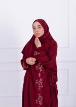 Pure Ease Drape Isdal_ Maroon - Image 2