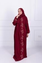 Pure Ease Drape Isdal_ Maroon - Image 5