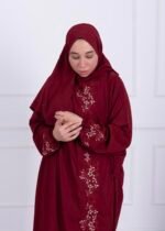 Pure Ease Drape Isdal_ Maroon - Image 4