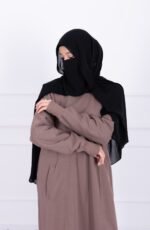 Hoodie Abaya (Soft Mocha) - Image 3